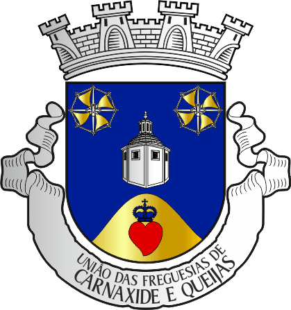 Brasão da União das freguesias de Carnaxide e Queijas - Carnaxide and Queijas civil parishes union, coat-of-arms Brasão da União das freguesias de Carnaxide e Queijas - Carnaxide and Queijas civil parishes union, coat-of-arms