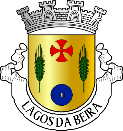 Brasão da antiga freguesia de Lagos da Beira - Lagos da Beira former civil parish, coat-of-arms