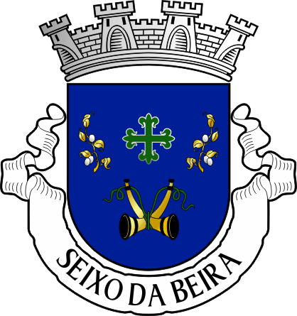 Brasão da freguesia de Seixo da Beira - Seixo da Beira civil parish, coat-of-arms Brasão da freguesia de Seixo da Beira - Seixo da Beira civil parish, coat-of-arms
