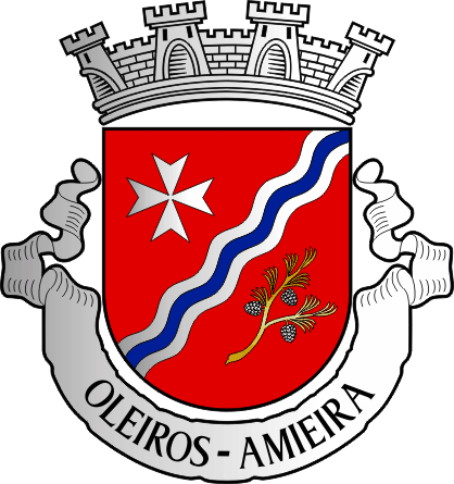 Brasão da Freguesia de Oleiros - Amieira - Oleiros - Amieira civil parish, coat-of-arms Brasão da Freguesia de Oleiros - Amieira - Oleiros - Amieira civil parish, coat-of-arms