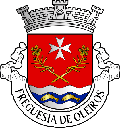 Brasão da antiga freguesia de Oleiros - Oleiros former civil parish, coat-of-arms