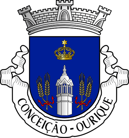 Brasão da antiga freguesia de Conceição - Conceição former civil parish, coat-of-arms Brasão da antiga freguesia de Conceição - Conceição former civil parish, coat-of-arms