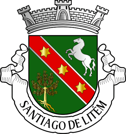 Brasão da antiga freguesia de Santiago de Litém - Santiago de Litém former civil parish, coat-of-arms Brasão da antiga freguesia de Santiago de Litém - Santiago de Litém former civil parish, coat-of-arms