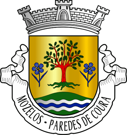 Brasão da freguesia de Mozelos - Mozelos civil parish, coat-of-arms