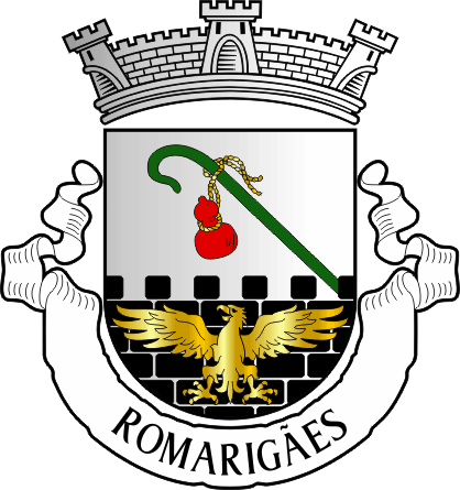 Brasão da freguesia de Romarigães - Romarigães civil parish, coat-of-arms Brasão da freguesia de Romarigães - Romarigães civil parish, coat-of-arms