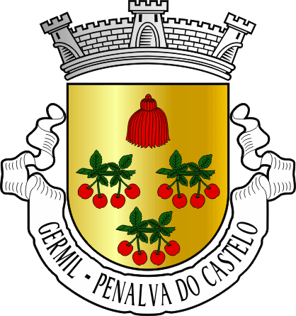 Brasão da freguesia de Germil - Germil civil parish, coat-of-arms Brasão da freguesia de Germil - Germil civil parish, coat-of-arms