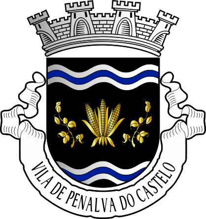 Brasão do Município de Penalva do Castelo - Penalva do Castelo municipal coat-of-arms Brasão do Município de Penalva do Castelo - Penalva do Castelo municipal coat-of-arms