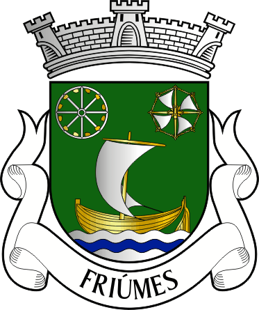 Brasão da antiga freguesia de Friúmes - Friúmes former civil parish, coat-of-arms Brasão da antiga freguesia de Friúmes - Friúmes former civil parish, coat-of-arms