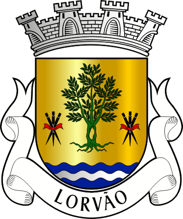 Brasão da freguesia de Lorvão - Lorvão civil parish, coat-of-arms Brasão da freguesia de Lorvão - Lorvão civil parish, coat-of-arms