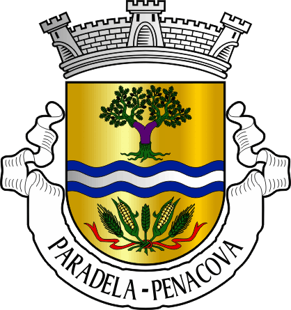 Brasão da antiga freguesia de Paradela - Paradela former civil parish, coat-of-arms Brasão da antiga freguesia de Paradela - Paradela former civil parish, coat-of-arms