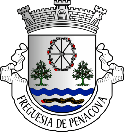 Brasão da freguesia de Penacova - Penacova civil parish, coat-of-arms Brasão da freguesia de Penacova - Penacova civil parish, coat-of-arms