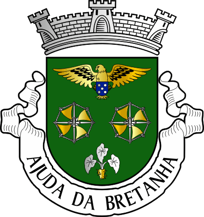Brasão da freguesia de Ajuda da Bretanha - Ajuda da Bretanha civil parish, coat-of-arms Brasão da freguesia de Ajuda da Bretanha - Ajuda da Bretanha civil parish, coat-of-arms