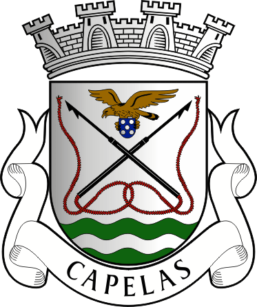 Brasão da freguesia de Capelas - Capelas civil parish, coat-of-arms Brasão da freguesia de Capelas - Capelas civil parish, coat-of-arms