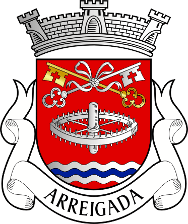 Brasão da antiga freguesia de Arreigada - Arreigada former civil parish, coat-of-arms