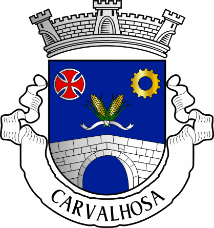 Brasão da freguesia de Carvalhosa - Carvalhosa civil parish, coat-of-arms