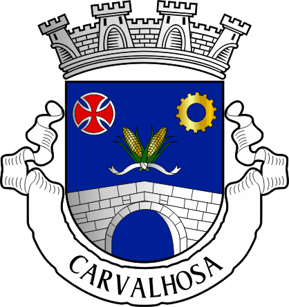 Brasão da freguesia de Carvalhosa - Carvalhosa civil parish, coat-of-arms