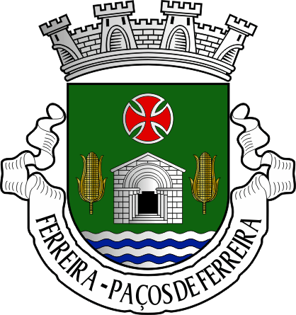 Brasão da freguesia de Ferreira - Ferreira civil parish, coat-of-arms Brasão da freguesia de Ferreira - Ferreira civil parish, coat-of-arms