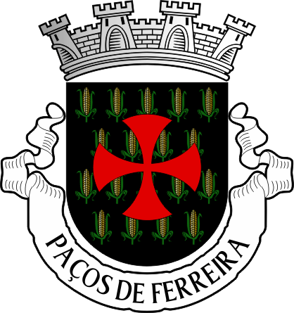 Brasão do Município de Paços de Ferreira - Paços de Ferreira municipal coat-of-arms Brasão do Município de Paços de Ferreira - Paços de Ferreira municipal coat-of-arms proposal