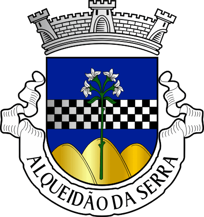 Brasão da freguesia de Alqueidão da Serra - Alqueidão da Serra civil parish, coat-of-arms Brasão da freguesia de Alqueidão da Serra - Alqueidão da Serra civil parish, coat-of-arms