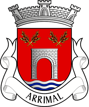 Brasão da antiga freguesia de Arrimal - Arrimal former civil parish, coat-of-arms