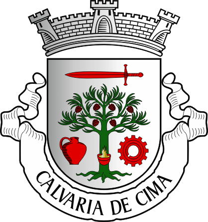 Brasão da freguesia de Calvaria de Cima - Calvaria de Cima civil parish, coat-of-arms Brasão da freguesia de Calvaria de Cima - Calvaria de Cima civil parish, coat-of-arms