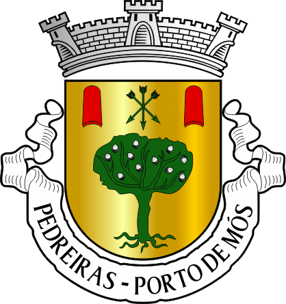 Brasão da freguesia de Pedreiras - Pedreiras civil parish, coat-of-arms Brasão da freguesia de Pedreiras - Pedreiras civil parish, coat-of-arms