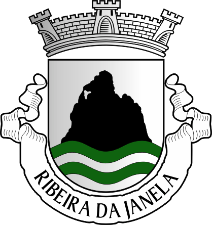 Brasão da freguesia de Ribeira da Janela - Ribeira da Janela civil parish, coat-of-arms Brasão da freguesia de Ribeira da Janela - Ribeira da Janela civil parish, coat-of-arms