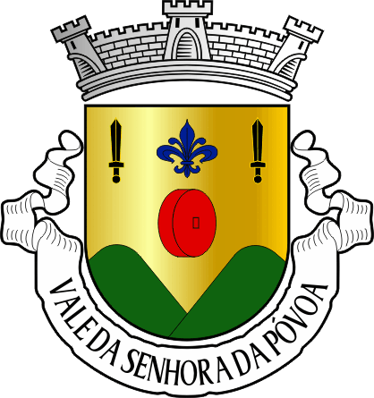 Brasão da freguesia de Vale da Senhora da Póvoa - Vale da Senhora da Póvoa civil parish, coat-of-arms Brasão da freguesia de Vale da Senhora da Póvoa - Vale da Senhora da Póvoa civil parish, coat-of-arms