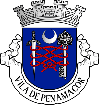 Brasão do Município de Penamacor - Penamacor municipal coat-of-arms Brasão do Município de Penamacor - Penamacor municipal coat-of-arms