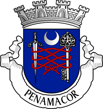 Brasão do Município de Penamacor - Penamacor municipal coat-of-arms Brasão do Município de Penamacor - Penamacor municipal coat-of-arms