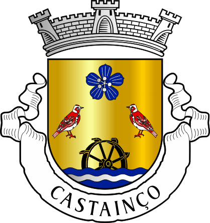 Brasão da freguesia de Castainço - Castainço civil parish, coat-of-arms Brasão da freguesia de Castainço - Castainço civil parish, coat-of-arms