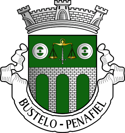 Brasão da freguesia de Bustelo - Bustelo civil parish, coat-of-arms Brasão da freguesia de Bustelo - Bustelo civil parish, coat-of-arms