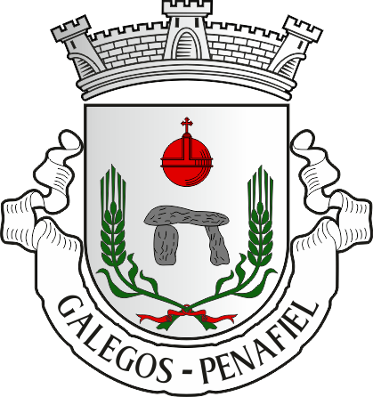 Brasão da freguesia de Galegos - Galegos civil parish, coat-of-arms Brasão da freguesia de Galegos - Galegos civil parish, coat-of-arms