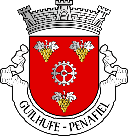 Brasão da antiga freguesia de Guilhufe - Guilhufe former civil parish, coat-of-arms Brasão da antiga freguesia de Guilhufe - Guilhufe former civil parish, coat-of-arms