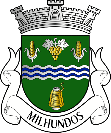 Brasão da antiga freguesia de Milhundos - Milhundos former civil parish, coat-of-arms Brasão da antiga freguesia de Milhundos - Milhundos former civil parish, coat-of-arms