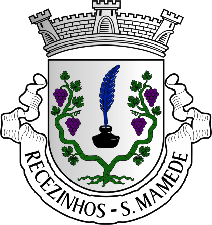 Brasão da freguesia de Recezinhos (São Mamede) - Recezinhos (São Mamede) civil parish, coat-of-arms Brasão da freguesia de Recezinhos (São Mamede) - Recezinhos (São Mamede) civil parish, coat-of-arms
