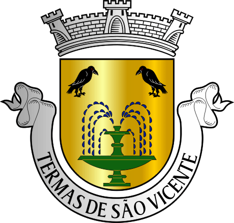 Brasão da Freguesia de Termas de São Vicente - Termas de São Vicente civil parish, coat-of-arms