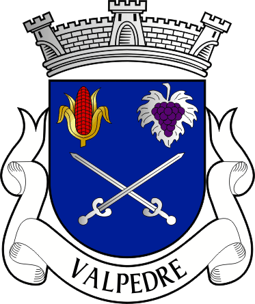Brasão da freguesia de Valpedre - Valpedre civil parish, coat-of-arms Brasão da freguesia de Valpedre - Valpedre civil parish, coat-of-arms