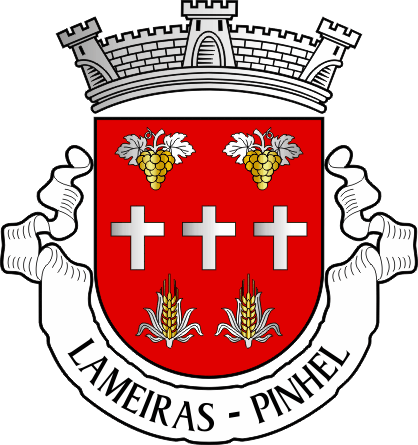Brasão da freguesia de Lameiras - Lameiras civil parish, coat-of-arms Brasão da freguesia de Lameiras - Lameiras civil parish, coat-of-arms