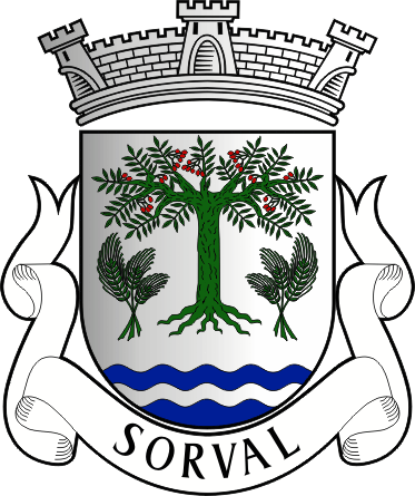 Brasão da antiga freguesia de Sorval - Sorval former civil parish, coat-of-arms Brasão da antiga freguesia de Sorval - Sorval former civil parish, coat-of-arms