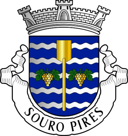 Brasão da freguesia de Souro Pires - Souro Pires civil parish, coat-of-arms
