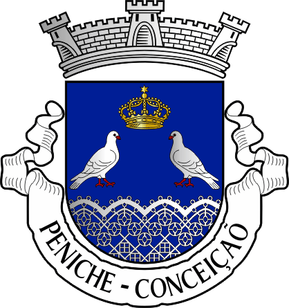 Brasão da antiga freguesia de Peniche (Conceição) - Peniche (Conceição) former civil parish, coat-of-arms Brasão da antiga freguesia de Peniche (Conceição) - Peniche (Conceição) former civil parish, coat-of-arms