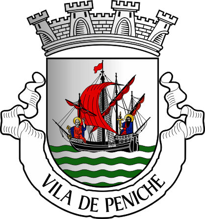Brasão do Município de Peniche - Peniche municipal coat-of-arms Brasão do Município de Peniche - Peniche municipal coat-of-arms