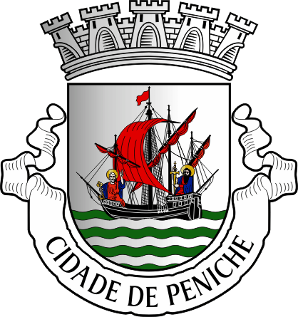 Brasão do Município de Peniche - Peniche municipal coat-of-arms Brasão do Município de Peniche - Peniche municipal coat-of-arms