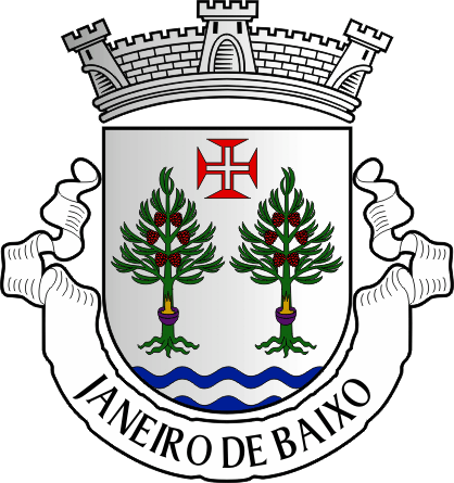 Brasão da freguesia de Janeiro de Baixo - Janeiro de Baixo civil parish, coat-of-arms Brasão da freguesia de Janeiro de Baixo - Janeiro de Baixo civil parish, coat-of-arms