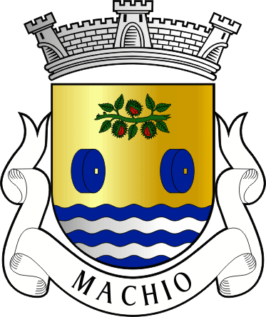 Brasão da antiga freguesia de Machio - Machio former civil parish, coat-of-arms Brasão da antiga freguesia de Machio - Machio former civil parish, coat-of-arms