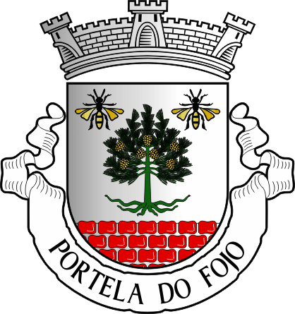 Brasão da antiga freguesia de Portela do Fojo - Portela do Fojo former civil parish, coat-of-arms Brasão da antiga freguesia de Portela do Fojo - Portela do Fojo former civil parish, coat-of-arms
