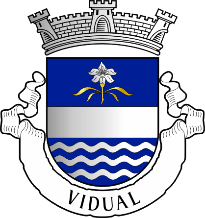 Brasão da antiga freguesia de Vidual - Vidual former civil parish, coat-of-arms Brasão da antiga freguesia de Vidual - Vidual former civil parish, coat-of-arms