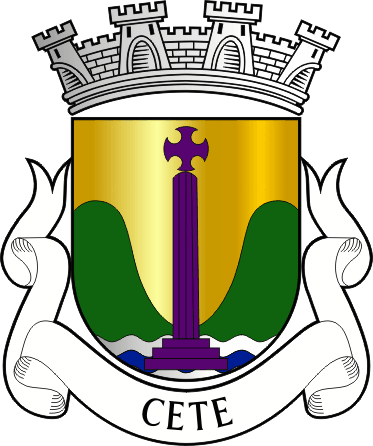 Brasão da freguesia de Cete - Cete civil parish, coat-of-arms Brasão da freguesia de Cete - Cete civil parish, coat-of-arms