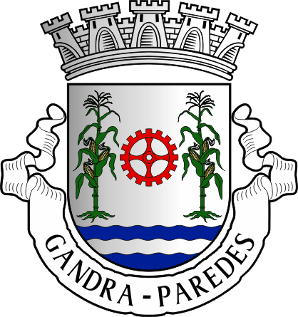 Brasão da freguesia de Gandra - Gandra civil parish, coat-of-arms Brasão da freguesia de Gandra - Gandra civil parish, coat-of-arms